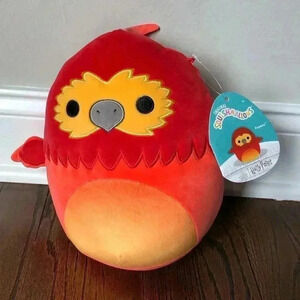 Harry Potter Wizarding World x Original Squishmallows 8” Fawkes - NWT!!